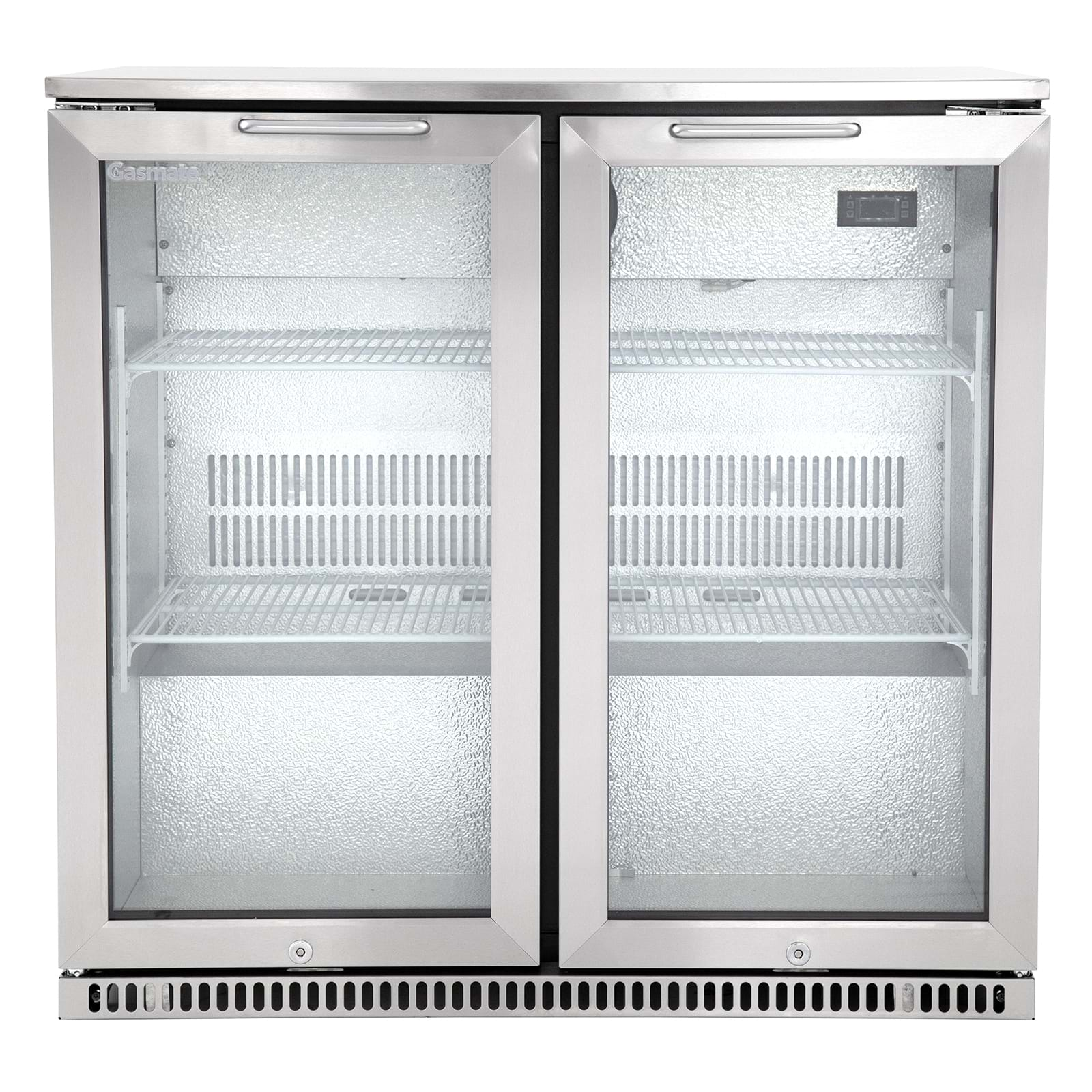 gasmate glass door bar fridge