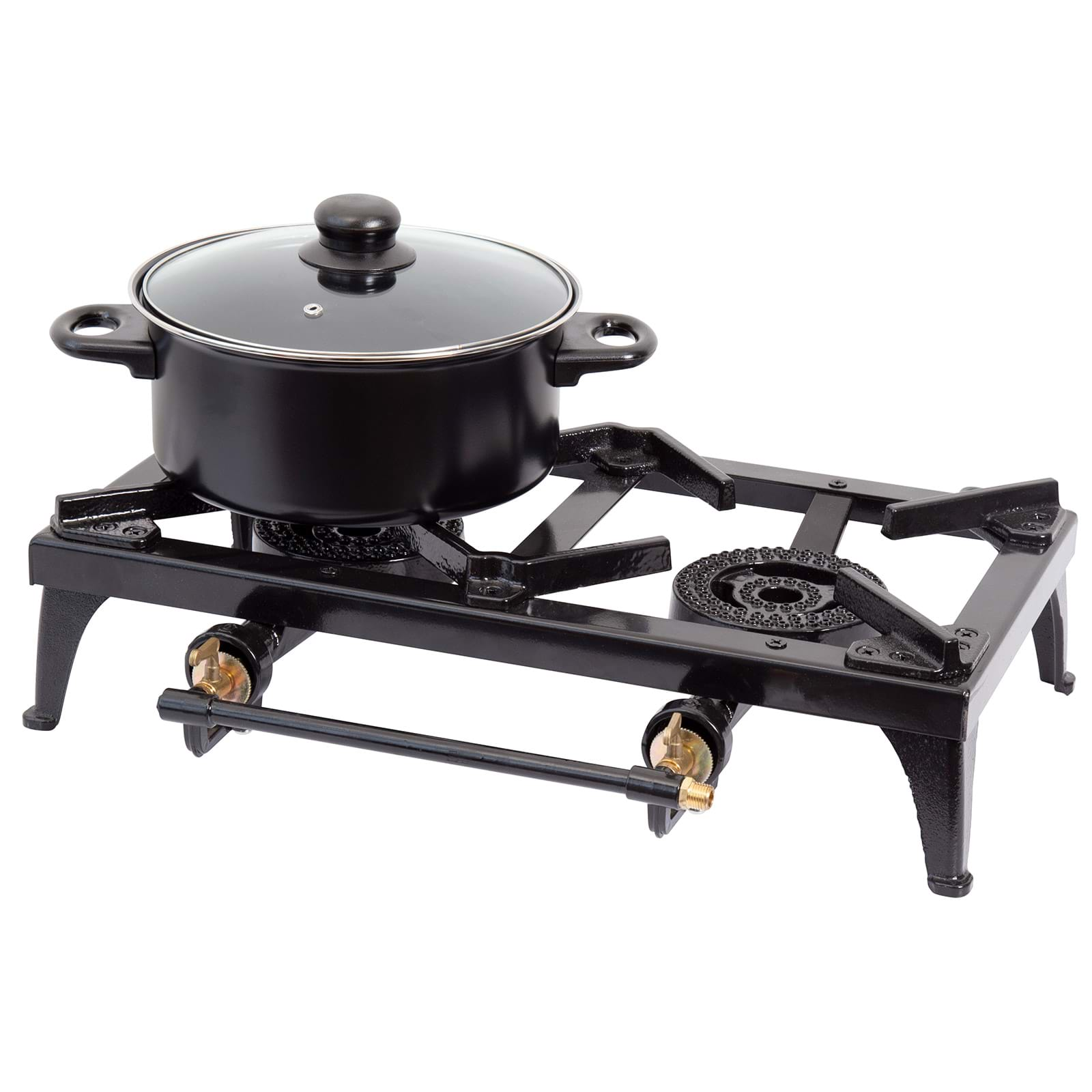 Cast Iron Double Burner Country Cooker - Gasmate