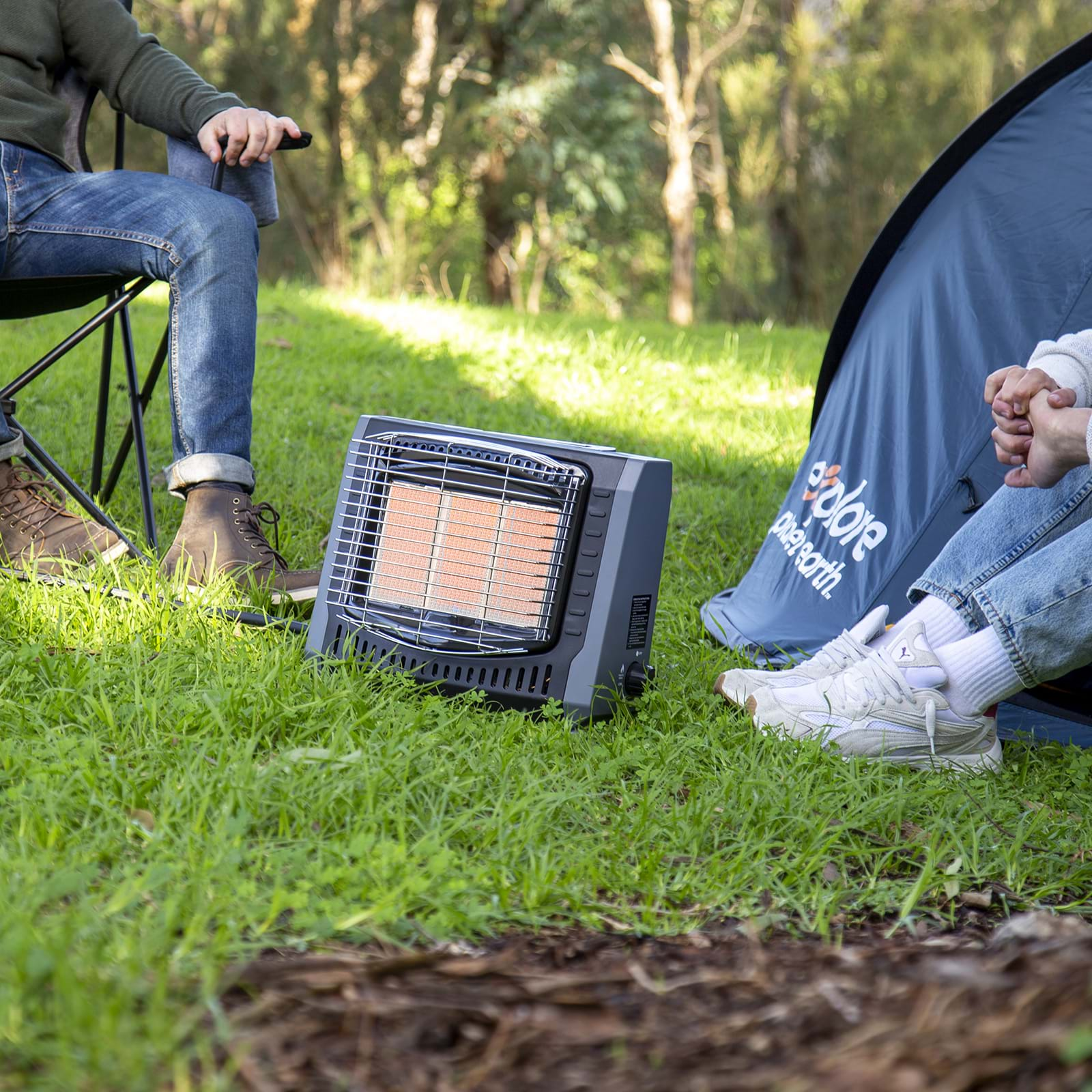 Heater tent shop