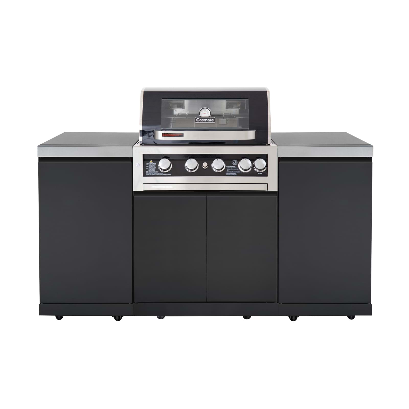 Galaxy Black 4 Burner Outdoor Kitchen BQ3039KIT